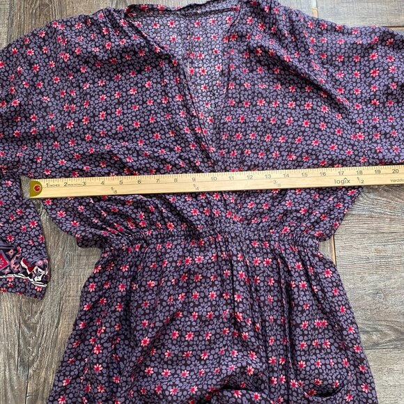 Natalie Martin Red and Blue Maxi Dress - Picture 12 of 16